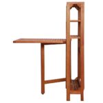 vidaXL 3-dielna skladacia bistro súprava, akáciový masív – Obrázok 6