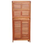 vidaXL 3-dielna skladacia bistro súprava, akáciový masív – Obrázok 9