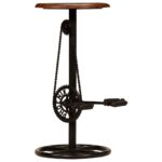 vidaXL Barové stoličky 2 ks, recyklovaný masív – Obrázok 3