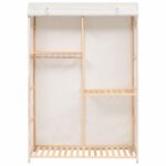 vidaXL 3-poschodový šatník 110x40x170 cm – Obrázok 2
