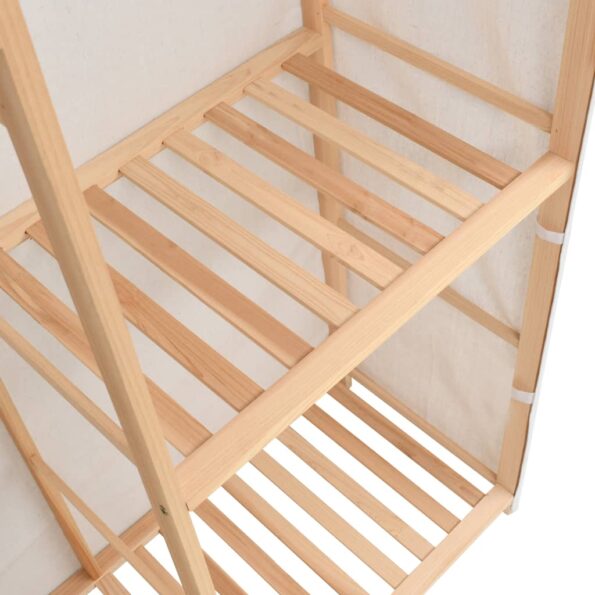 vidaXL 3-poschodový šatník 110x40x170 cm – Obrázok 5