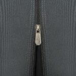 vidaXL Altánok so závesmi, hliník 3x3 m, čierny – Obrázok 3