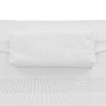 vidaXL Záhradné ležadlo s vankúšom, polyratan, čierne – Obrázok 4