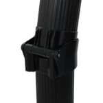 vidaXL Skladacia solárna sprcha čierna 214 cm 23 l – Obrázok 6