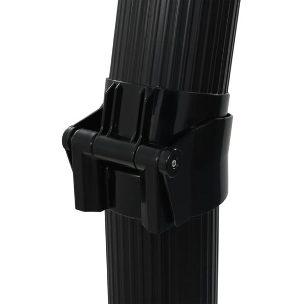 vidaXL Skladacia solárna sprcha čierna 214 cm 23 l – Obrázok 6