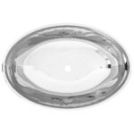 vidaXL Umývadlo 40x33x13,5 cm keramické strieborné – Obrázok 3