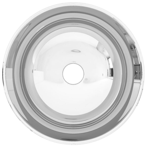 vidaXL Umývadlo 28x10 cm keramické strieborné – Obrázok 3