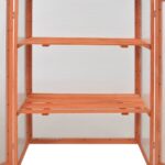vidaXL Skleník, drevo 75x47x109 cm – Obrázok 2