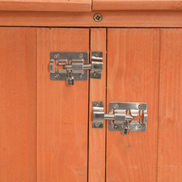 vidaXL Záhradn kôlňa 120x50x91 cm, drevo – Obrázok 3