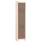 vidaXL 6-panelový paraván hnedý 240x170x4 cm látkový – Obrázok 4