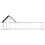 vidaXL Kurín 6x2x2 m, pozinkovaná oceľ – Obrázok 2