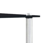 vidaXL Zasúvacie stolíky 3 ks čierne tvrdené sklo – Obrázok 7