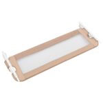 vidaXL Zábrana na detskú posteľ, sivohnedá 120x42 cm, polyester – Obrázok 4