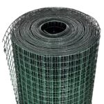 vidaXL Drôtené pletivo pozinkované a potiahnuté PVC 25x1 m zelené – Obrázok 3