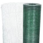 vidaXL Drôtené pletivo pozinkované a potiahnuté PVC 25x1 m zelené – Obrázok 4