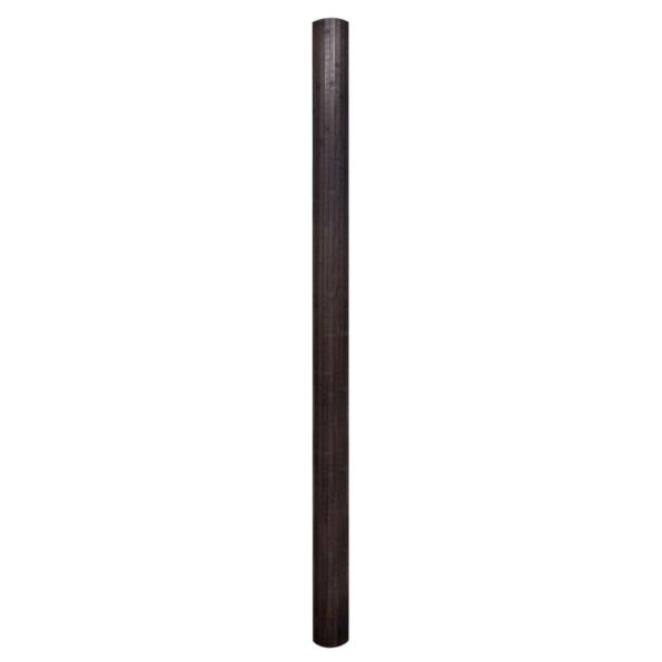 vidaXL Paraván z bambusu, tmavohnedý, šírka 250 cm, výška 165 cm – Obrázok 3