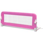Detská bezpečnostná zábrana 102x42 cm, ružová – Obrázok 2