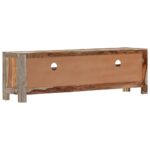vidaXL TV stolík 130x30x40 cm masívne sheeshamové drevo – Obrázok 6