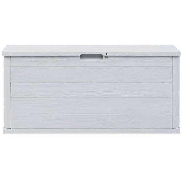 vidaXL Záhradný úložný box 280 l bledošedý – Obrázok 7