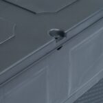 vidaXL Záhradný úložný box antracitový 320 l – Obrázok 5