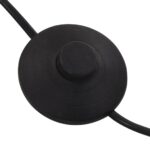 vidaXL Stojanová lampa strieborná 200 cm 5 x E14 – Obrázok 8