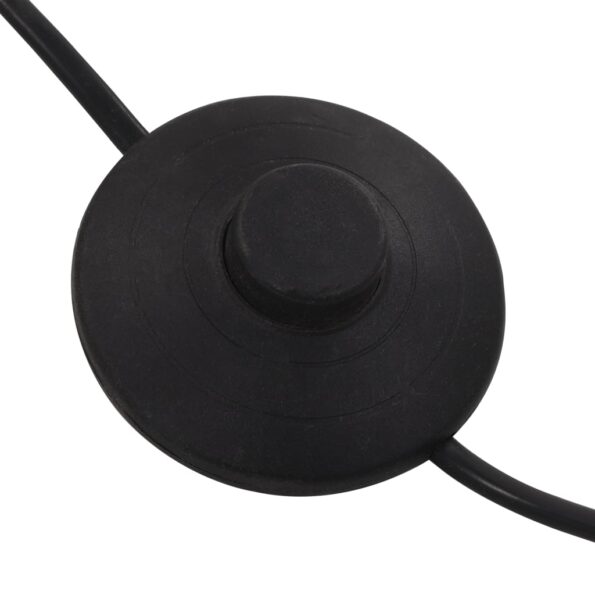 vidaXL Stojanová lampa strieborná 200 cm 5 x E14 – Obrázok 8