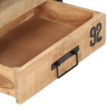 vidaXL TV skrinka 100x30x45 cm, mangový masív – Obrázok 5