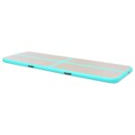 vidaXL Nafukovacia žinenka s pumpou 700x100x10 cm PVC zelená – Obrázok 5