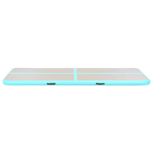 vidaXL Nafukovacia žinenka s pumpou 700x100x10 cm PVC zelená – Obrázok 7