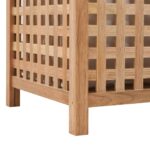 vidaXL Kôš na bielizeň 39x39x65 cm masívne orechové drevo – Obrázok 6