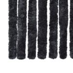 vidaXL Záves proti hmyzu, antracitový 90x220 cm, ženilka – Obrázok 6