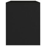 vidaXL Nočný stolík čierny 40x30x40 cm drevotrieska – Obrázok 5