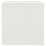 vidaXL Nočné stolíky 2 ks biele 40x30x30 cm drevotrieska – Obrázok 6