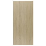 vidaXL Knižnica/komoda, dub sonoma 66x30x130 cm, kompozitné drevo – Obrázok 10