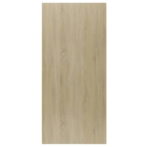 vidaXL Knižnica/komoda, dub sonoma 66x30x130 cm, kompozitné drevo – Obrázok 10