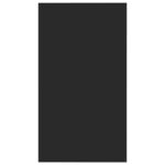 vidaXL Knižnica/komoda, čierna 66x30x97,8 cm, kompozitné drevo – Obrázok 10