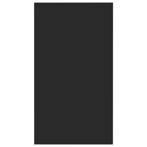 vidaXL Knižnica/komoda, čierna 66x30x97,8 cm, kompozitné drevo – Obrázok 10