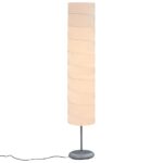 vidaXL Stojanová lampa s podstavcom biela 121 cm E27 – Obrázok 2