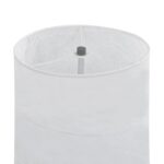 vidaXL Stojanová lampa s podstavcom biela 121 cm E27 – Obrázok 4