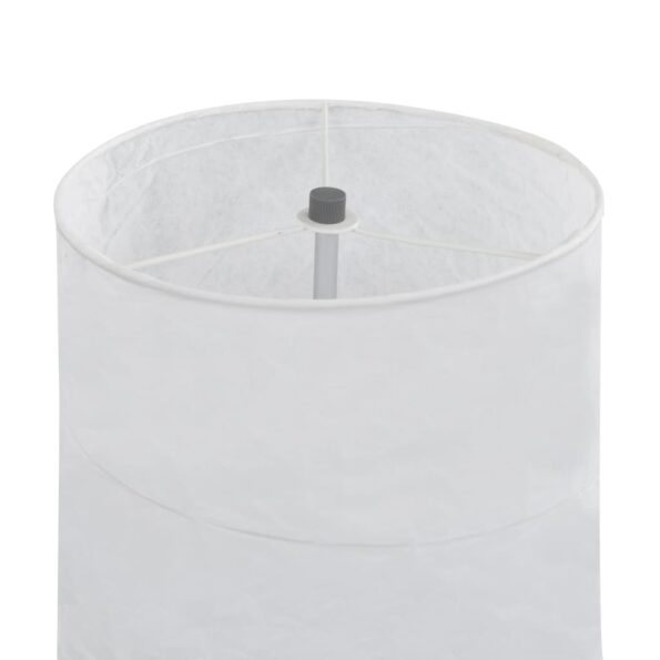 vidaXL Stojanová lampa s podstavcom biela 121 cm E27 – Obrázok 4