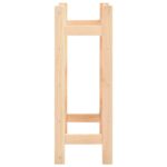 vidaXL Stojan na víno na 20 fliaš, borovicové drevo – Obrázok 3