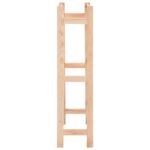 vidaXL Stojan na víno na 42 fliaš, borovicové drevo – Obrázok 3