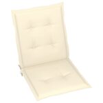 vidaXL Podložky na záhradné stoličky, nízke operadlo 4 ks 100x50x3 cm – Obrázok 4