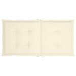 vidaXL Podložky na záhradné stoličky, nízke operadlo 4 ks 100x50x3 cm – Obrázok 6