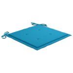 vidaXL Podložky na záhradné stoličky 2 ks 50x50x4 cm, oxfordská látka – Obrázok 4