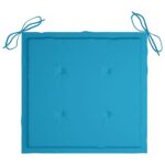 vidaXL Podložky na záhradné stoličky 2 ks 50x50x4 cm, oxfordská látka – Obrázok 6