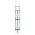 vidaXL Záhradný oblúk, tmavozelený 142x37x275 cm, železo – Obrázok 3