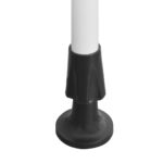 vidaXL Ručne zaťahovacia markíza 250 cm oranžová a hnedá – Obrázok 6