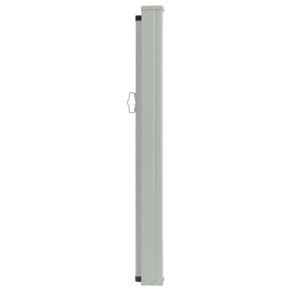 vidaXL Zaťahovacia bočná markíza na terasu 140x500 cm, červená – Obrázok 3