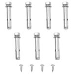 vidaXL Zaťahovacia bočná markíza na terasu 140x500 cm, červená – Obrázok 7